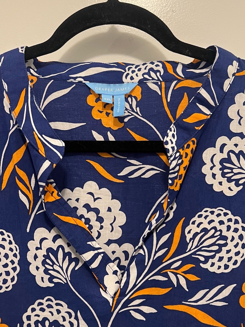 Draper James Simone Abstract Dahlia Print Dress with Pockets Size XXL - Picture 6 of 9